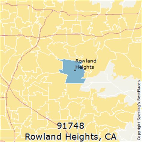 rowland heights full zip code